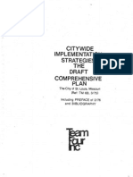 Citywide Implementation Strategies: The Draft Comprehensive Plan - Team Four, St. Louis, MO