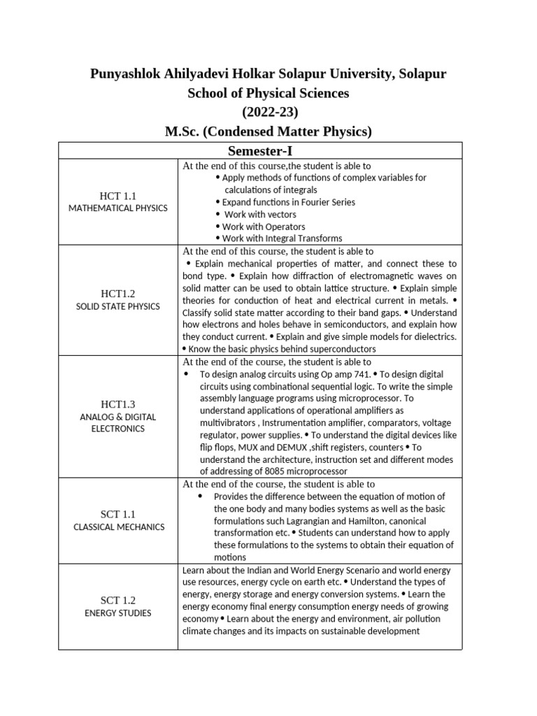 Condensed Matter Physics | PDF