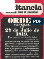 Militancia Peronista para la Liberación, nº 09, agosto 1973