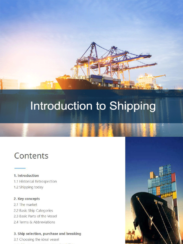 Introduction To Shipping | PDF