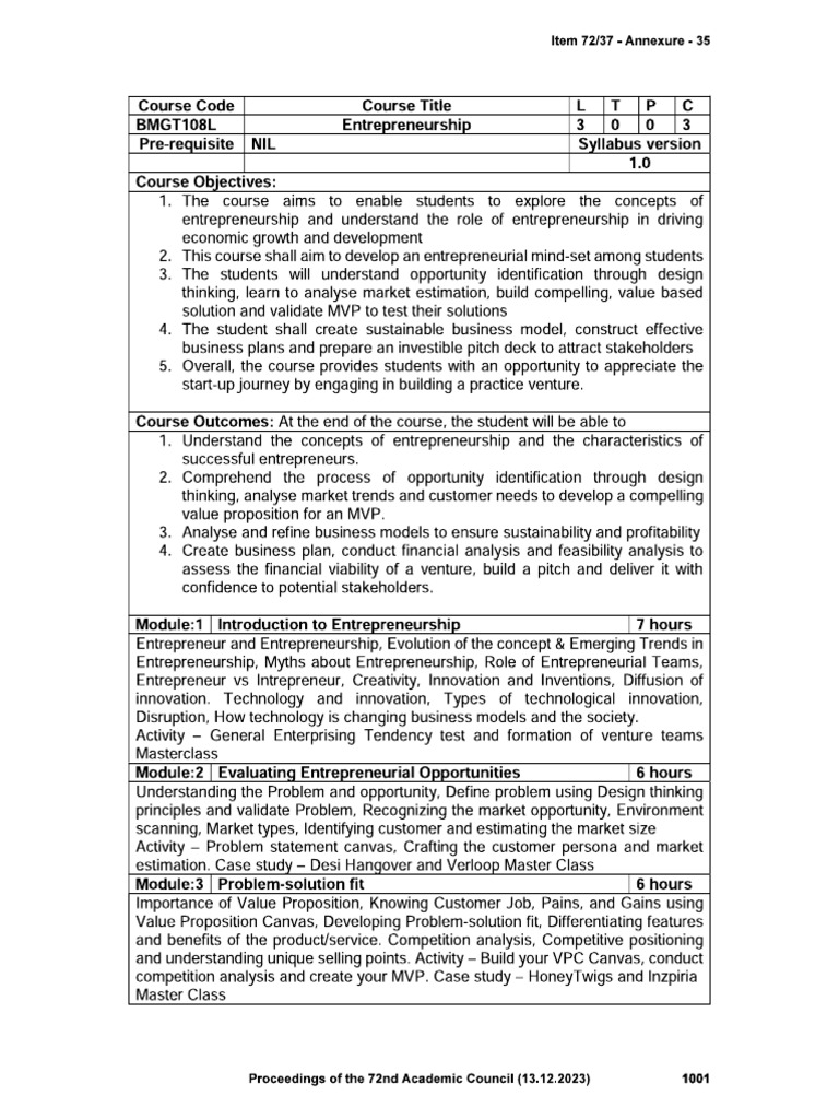 Entrepreneurship Pdf