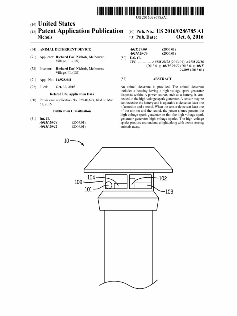 2.animal Deterrent Device | PDF - Adding Disturbance Deterrent With Flea Control