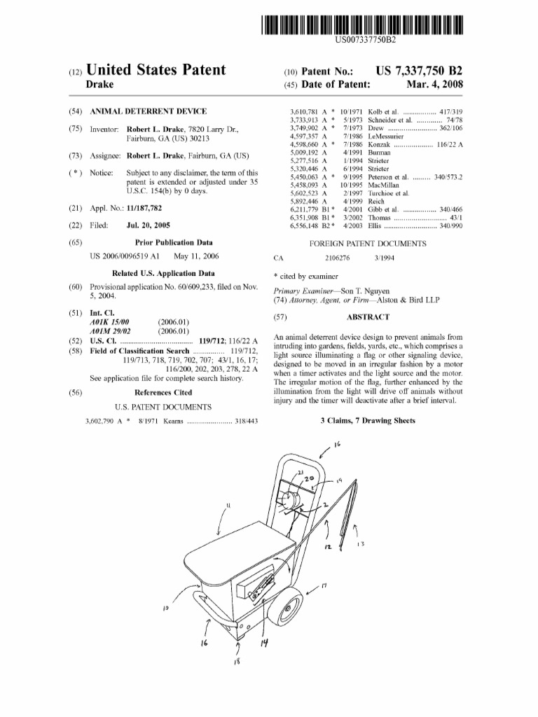 3.animal Deterrent Device | PDF