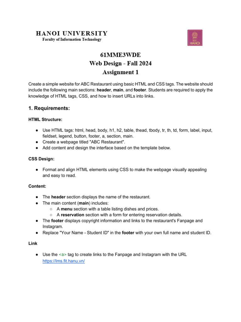 Assignment 01 | PDF
