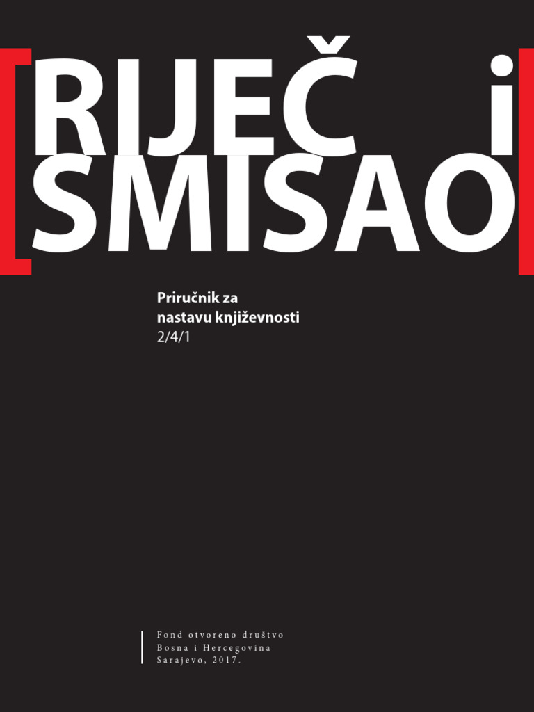 Rijec I Smisao 4 | PDF
