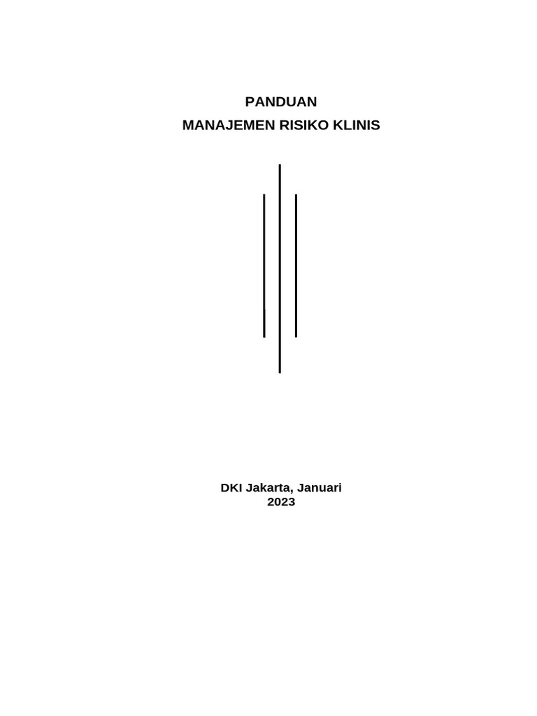 Panduan Manajemen Risiko Klinis Pdf