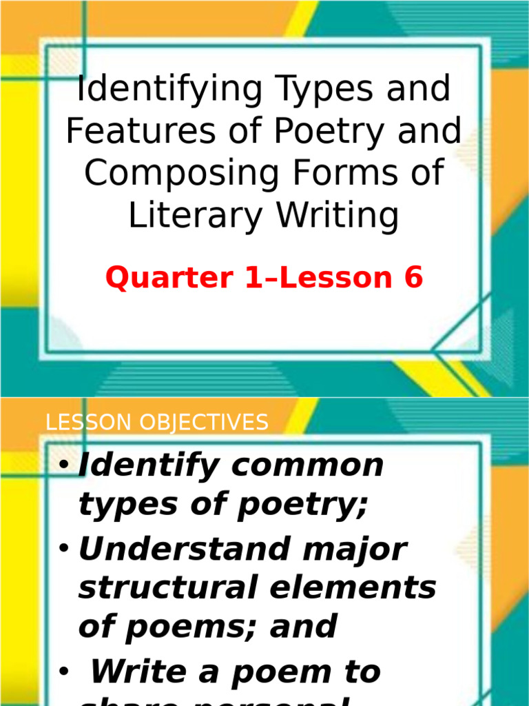 q1 Week 6 English 9 | PDF