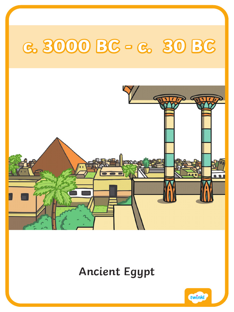Ancient Egypt Timeline: Key Events | PDF