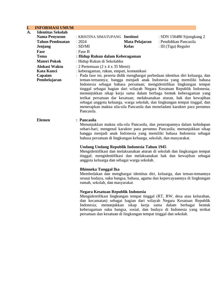 Informasi Umum | PDF