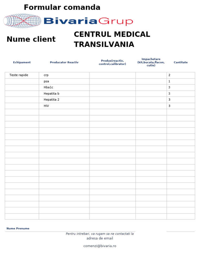03 28 formular comanda bivaria pdf