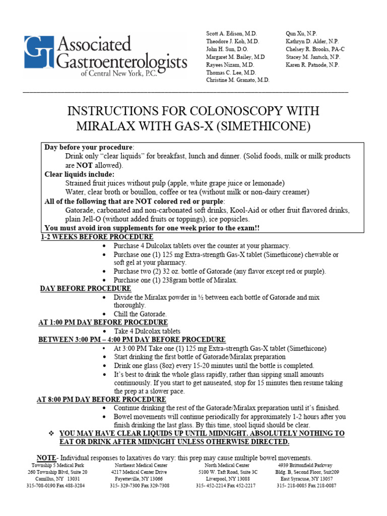 Compare Miralax To Senokot