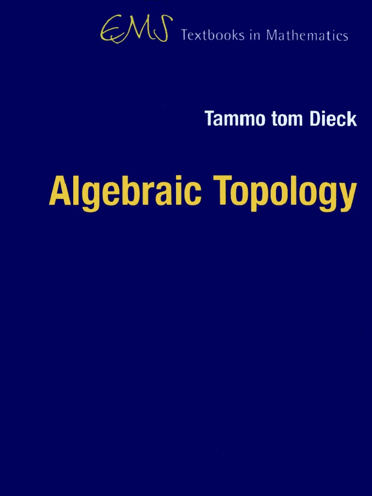 Algebraic Topology EMS Textbooks in Mathematics | PDF | Metric Space ...