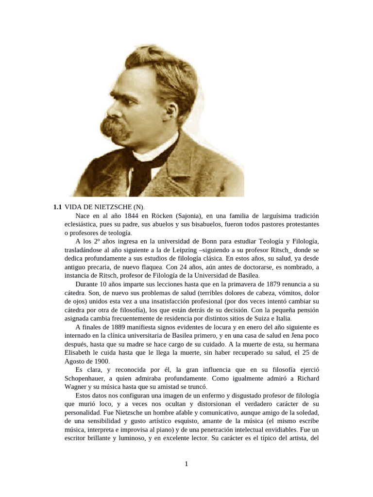 Nietzsche. Tema Completo. | PDF | Friedrich Nietzsche | Clásicos