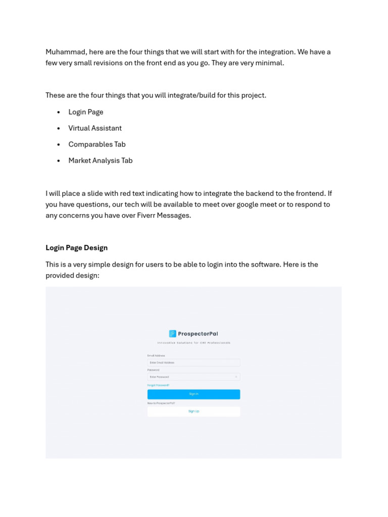 Login Page Design | PDF