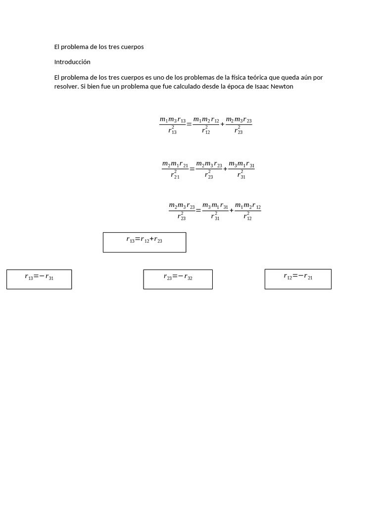 El Problema de Los Tres Cuerpos | PDF