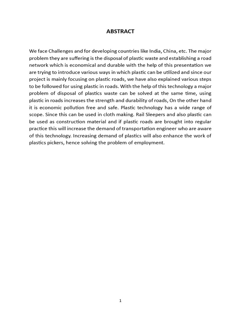 Major Project Final | PDF | Polyethylene | Home & Garden