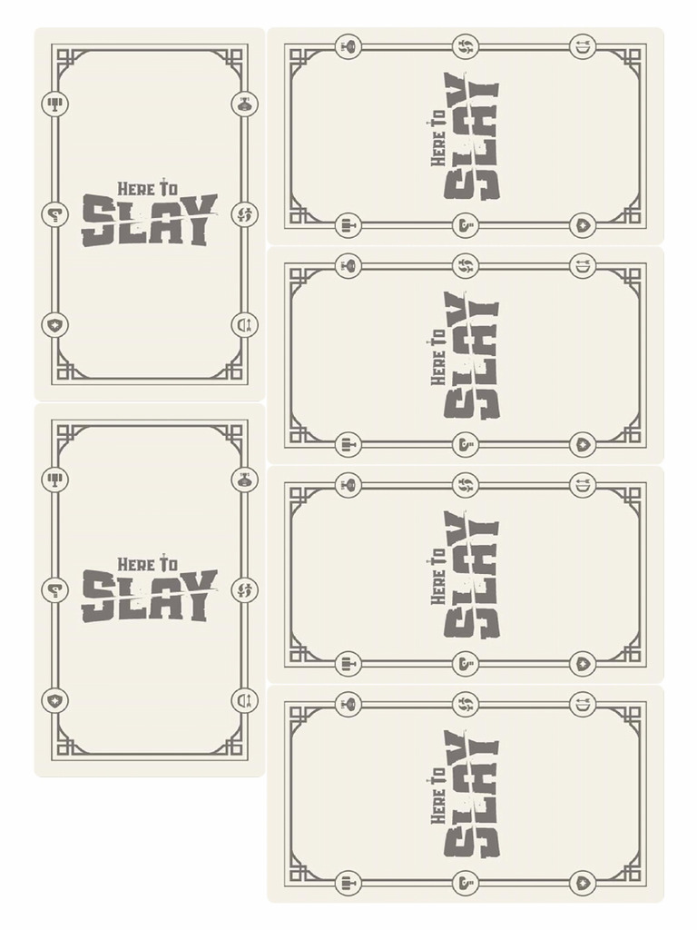 Here To Slay Leader and Monster | PDF