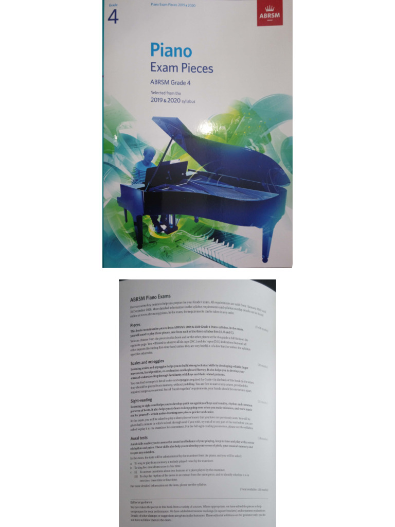 Grade 4 Exam Pieces 2019 2020 Pdf