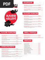 Hachi Grill Price List and Menu | PDF