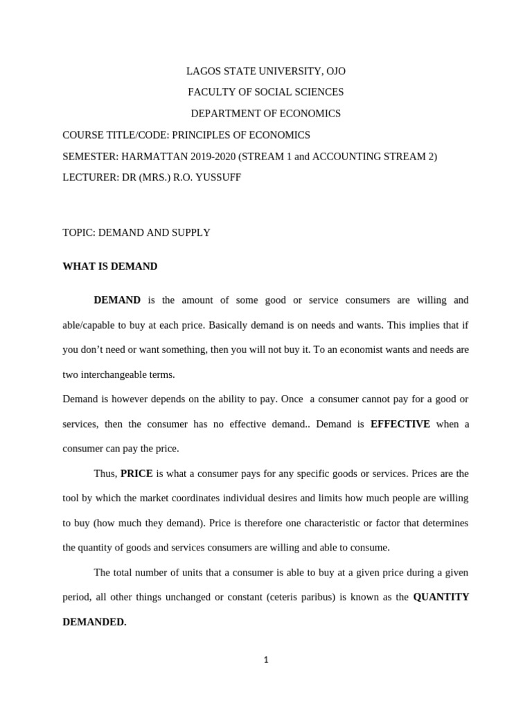 Lecture Note Iii | PDF