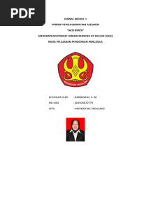 Jurnal Modul 1 Ubd