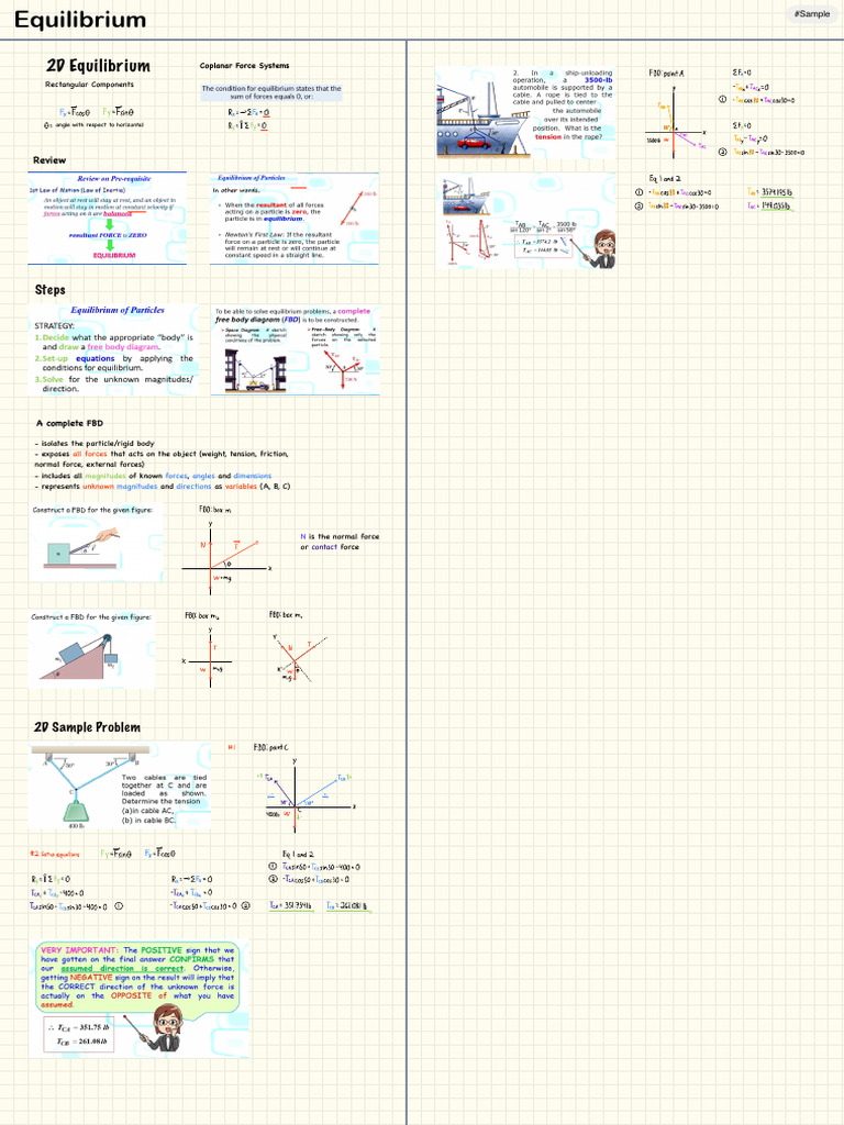 L4 - 2D & 3D Equilibrium | PDF