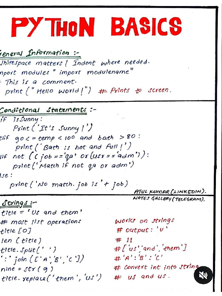 Python Short | PDF