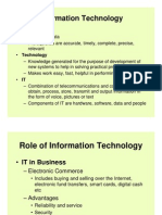 Information Technology, Internet Services