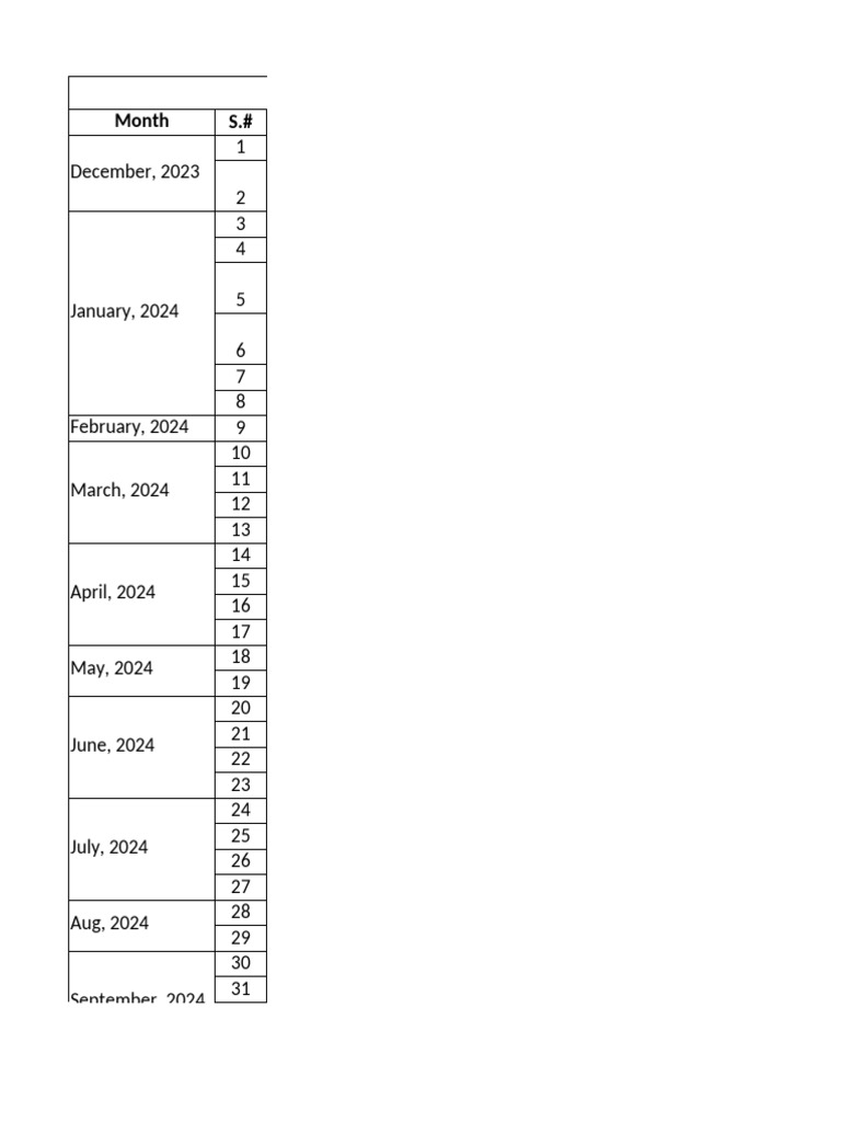Activities calendar for the year 2023 2024 pdf