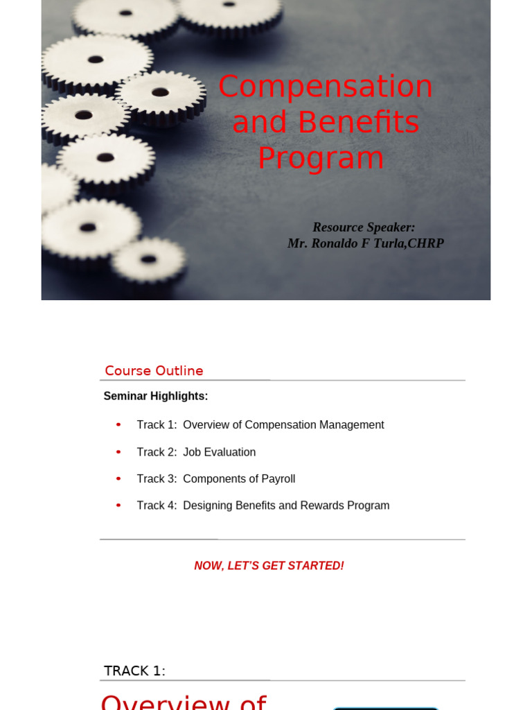Compensation and Benefits Program (CHRP) | PDF