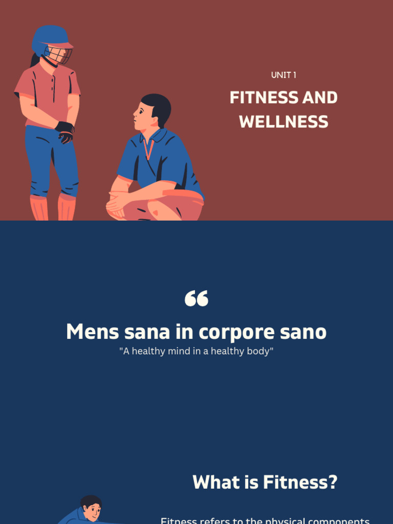 Fitness and Wellness | PDF | Physical Fitness | Self-Improvement