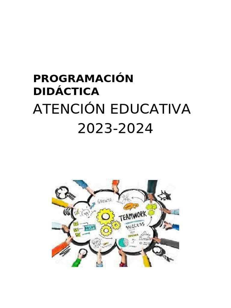 Progr. ATENCION EDUCATIVA PENALTA 2023 2024 | PDF