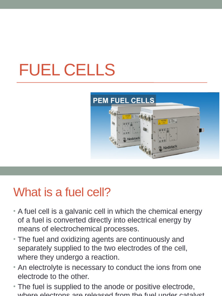 Fuel Cells | PDF