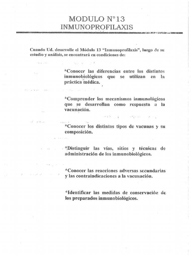 Modulo 13 | PDF