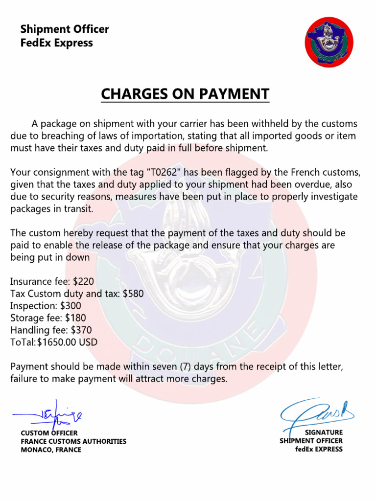 Charges On Payment | PDF