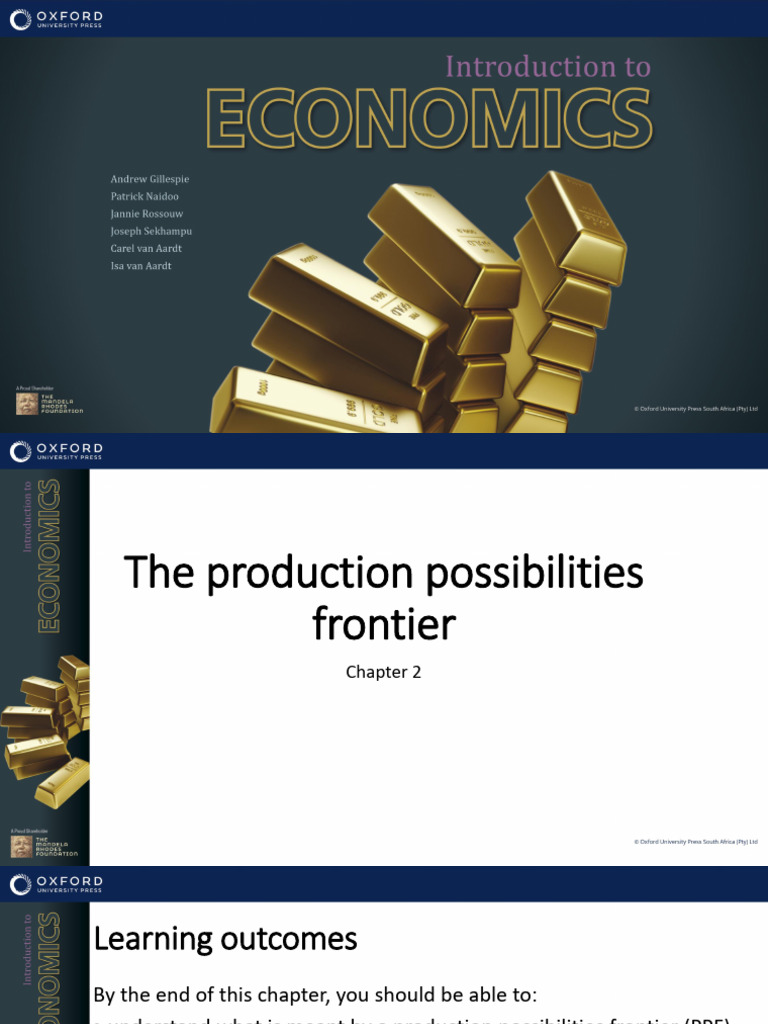 Understanding the Production Possibilities Frontier | PDF ...