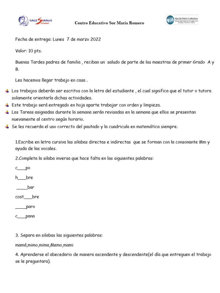 Trabajo en Casa | PDF | Crecimiento personal y profesional | Artes del ...