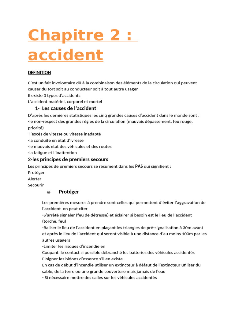 Accident | PDF