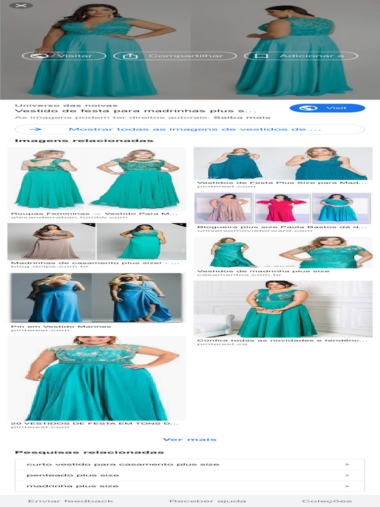 Vestidos de Festa de Casamento para Gordas e Baixas - Pesquisa Google | PDF