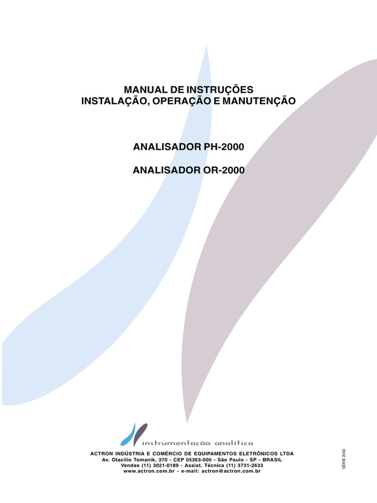Analisador de PH PH-2000 | PDF