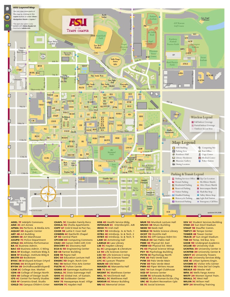 ASU Map PDF