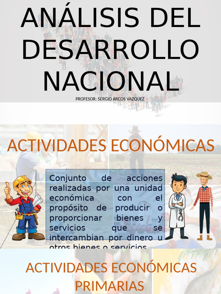 Tipos de Actividades Económicas en México | PDF | Agricultura ...