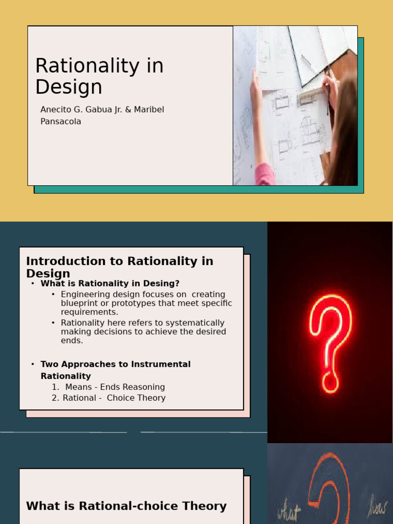 Rationality in Design Presantation | PDF