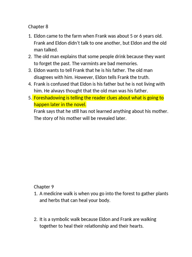 Chapter 8 and 9 | PDF