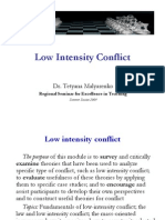 Low Intensity Conflict