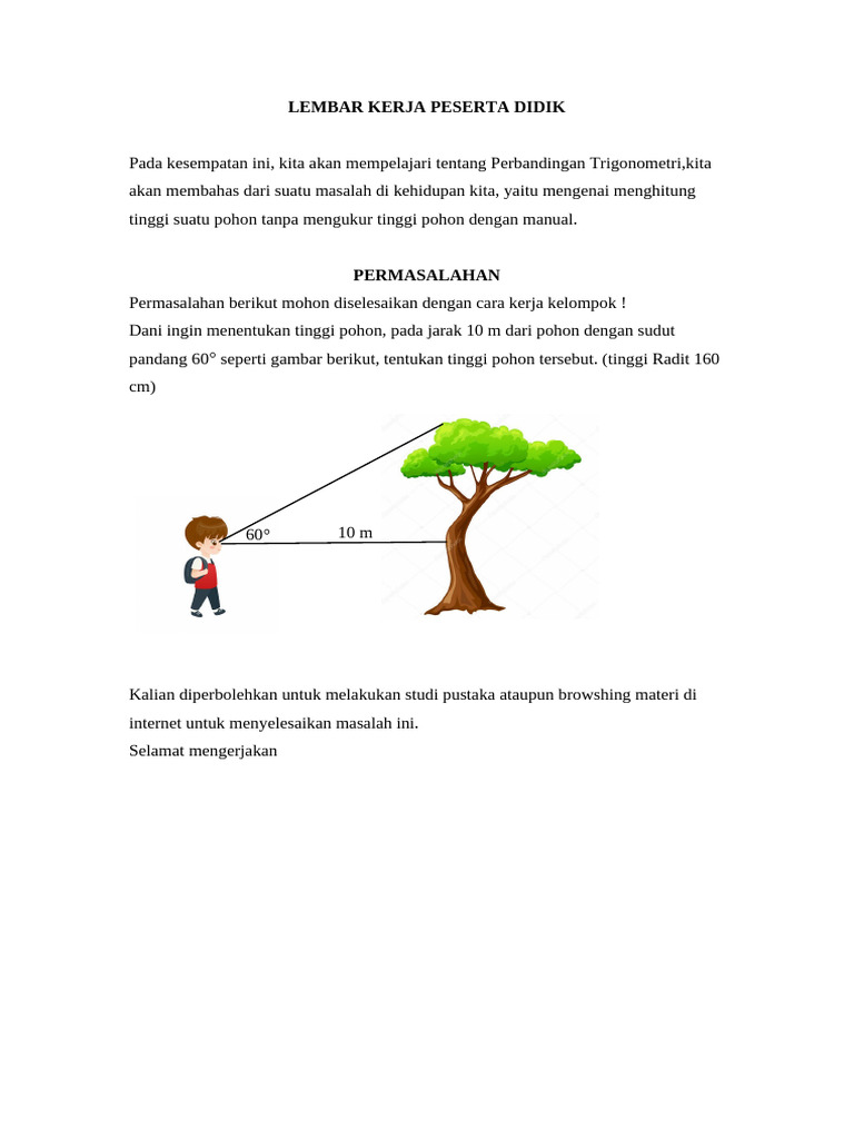 Lembar Kerja Peserta Didik | PDF