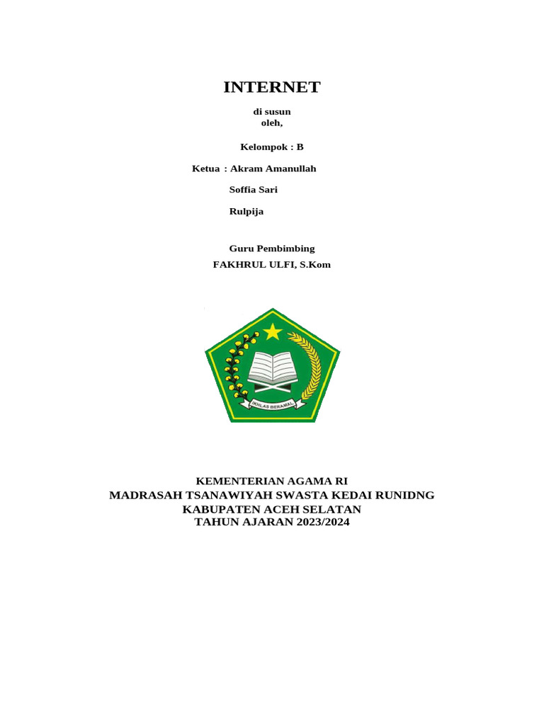 Makalah Internet | PDF