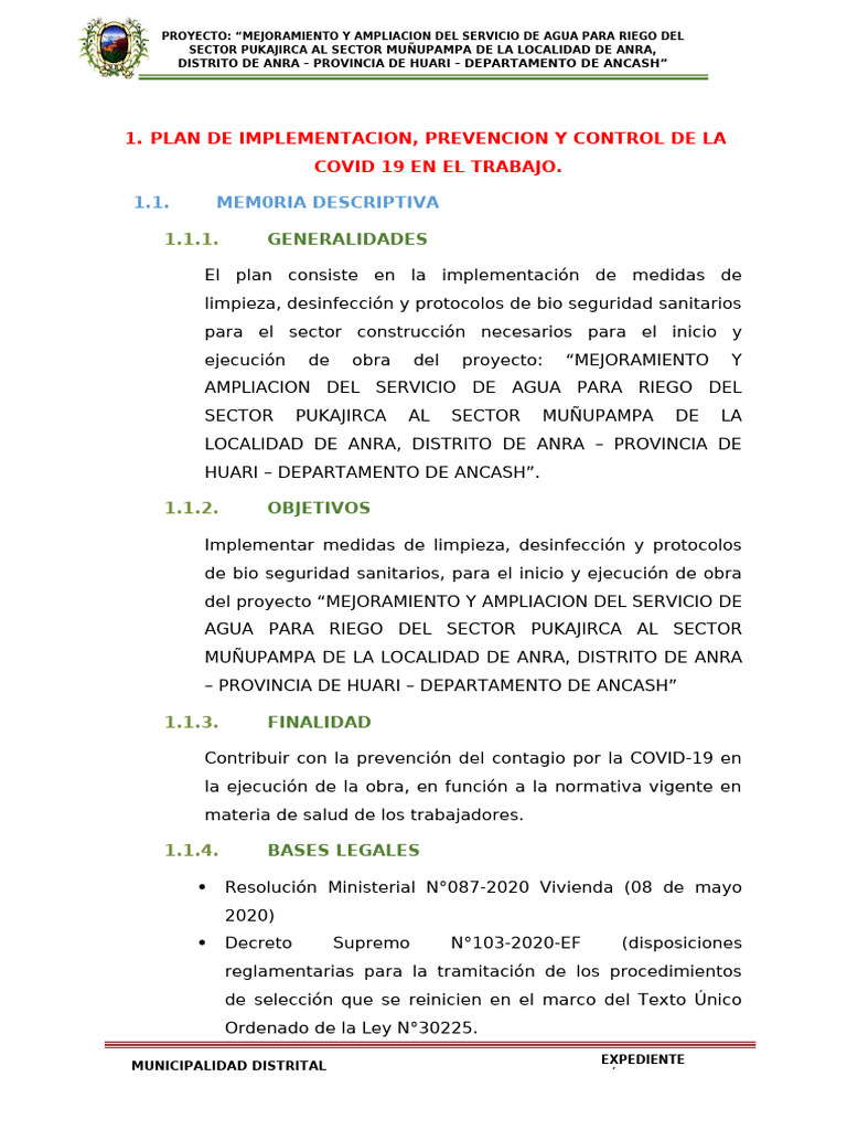 5.8. Plan Covid | PDF | Lavado de manos | Hogar, jardinería y bricolaje