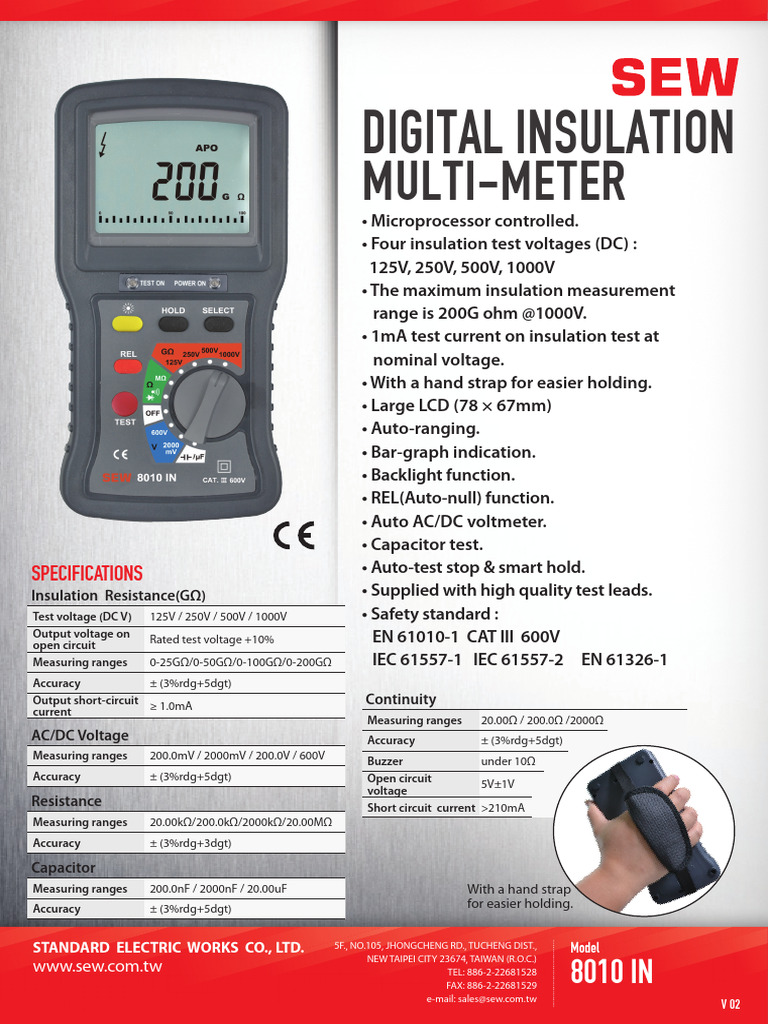 Multi-Meter: Digital Insulation | PDF