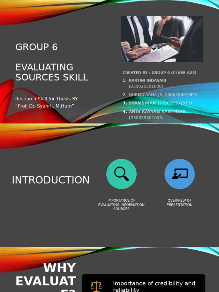 Thesis Research Source Evaluation | PDF | Information | Expert